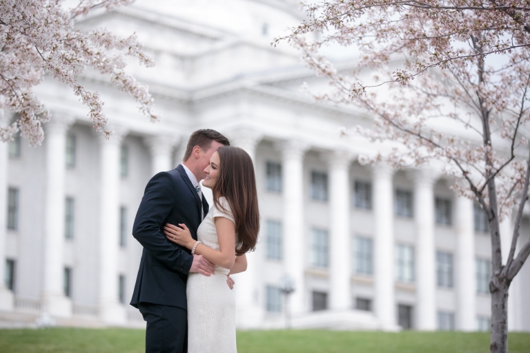 EK-Studios-Utah-Wedding-Photographers-Spring-Engagements-Blossoms-Classy-Salt-Lake-Capitol-Building-Utah-Hayley-Coulton004-Blog(pp_w768_h512)